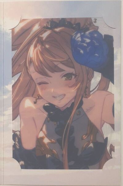 ベアトリクス 2025 バレンタイン お返し グラブル 色紙 ポストカード グランブルーファンタジー 手紙 ポラロイド