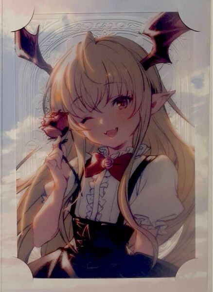 ヴァンピィ 2025 バレンタイン お返し グラブル 色紙 ポストカード グランブルーファンタジー 手紙 ポラロイド