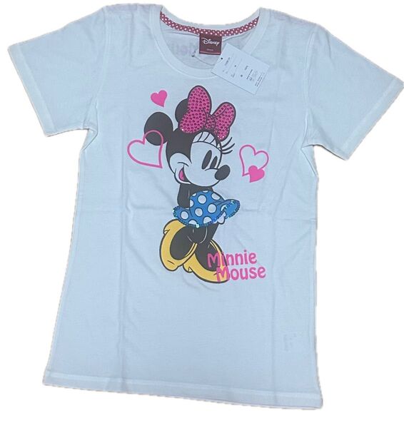 夏服 Tシャツ M 半袖Tシャツ ミニーマウス ミニーちゃん ディズニー