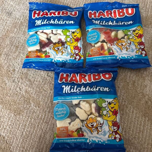 HARIBO Milchbren グミキャンディ 3袋セット