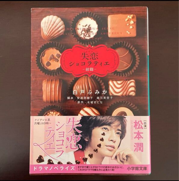 【美品】ドラマ「失恋ショコラティエ」前篇 小説本 文庫本