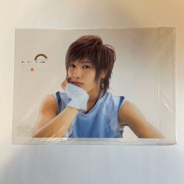 Ko年モ Ah Taiヘン Thank U Natsu 2003 KAT-TUN 未開封 赤西仁 下敷きジャニーズ 公式