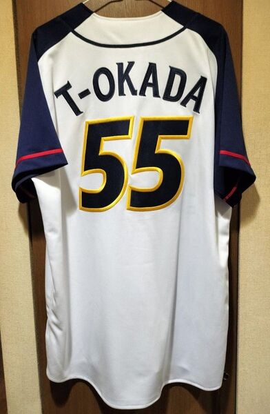 オリックス・バファローズ T-岡田 引退記念復刻ユニフォーム 2010
