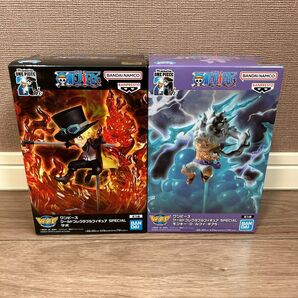 ワンピース ワールドコレクタブルフィギュア SPECIAL ルフィ ギア5 サボ 2体セット ニカ ワーコレ