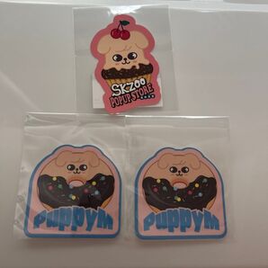 straykidskzoo ステッカー シール A B fc くじ オンライン セット パピーム スンミン