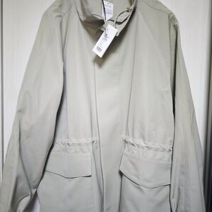 オーラリー 25ss wool max canvas high neck zip blouson4