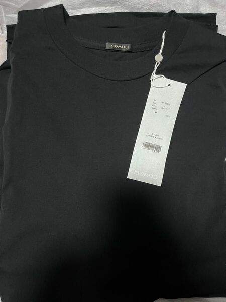 COMOLI コットンジャージ 半袖Tシャツ