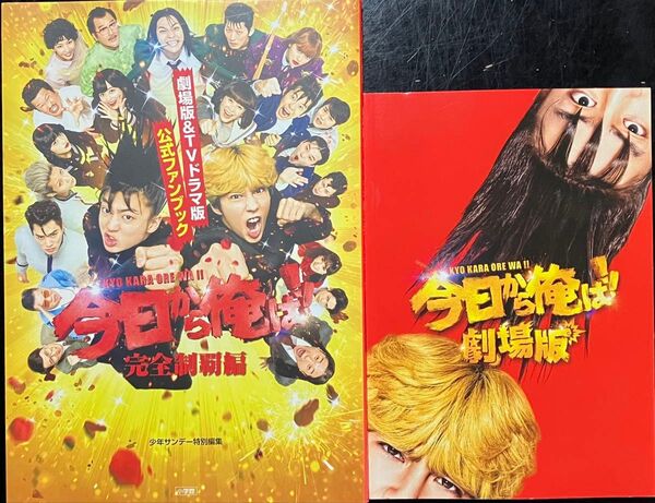 今日から俺は!! 劇場版&TVドラマ版公式ファンブック ~完全制覇編~ パンフ付