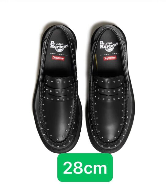 Supreme Dr.Martens Studded Penton Loafer Black