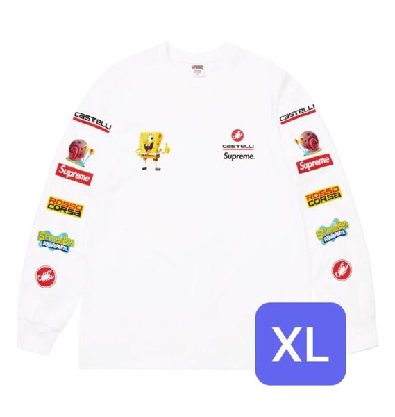 Supreme SpongeBob Castelli Racing Tee