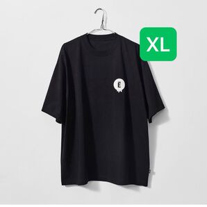 ENNOY CIRCLE E DRIP T-SHIRT BLACK XL