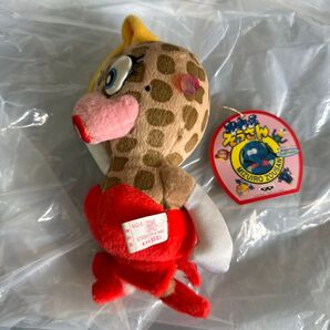 タグ付き・レア みずいろぞうさん コッコナッツ ピーナッツ+鶏 ぬいぐるみ