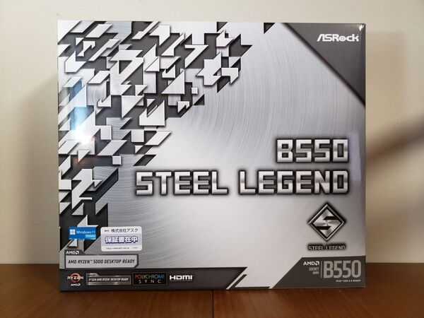 未使用 ASRock B550 Steel Legend