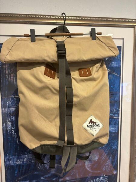 GREGORY ロールトップリュック 旧ロゴ 超美品 GREGORY グレゴリー バックパック リュックサック
