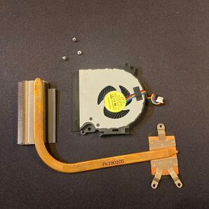 東芝dynabook CPUファン B35 B45 B55 B65等々 動作未確認 CPUファンとヒートシンクセット
