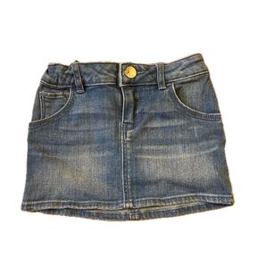 GAP デニムスカート 150 インディゴブルー