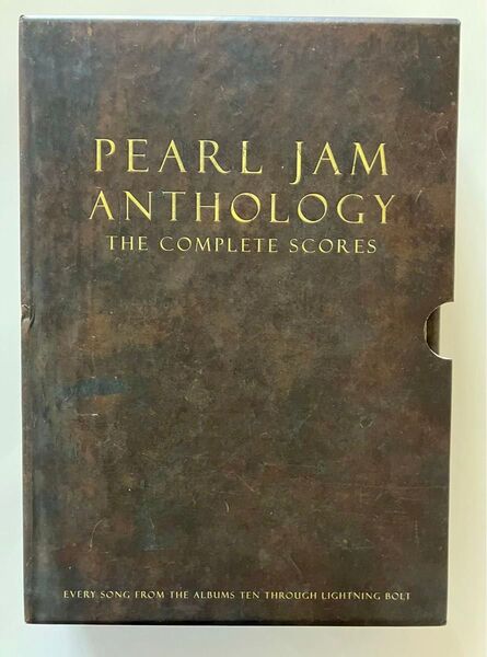 パールジャム バンドスコア130曲 Pearl Jam Anthology The Complete Scores