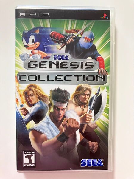psp sega genesis collection (セガメガドライブ)
