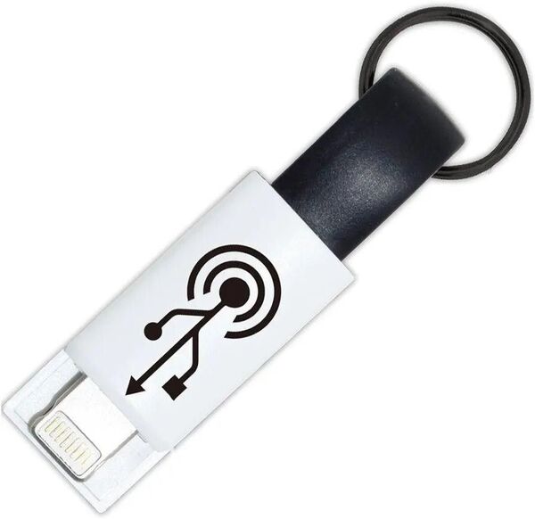 microUSB 兼用 2in1 充電ケーブル 携帯に便利なコンパクトタイプ