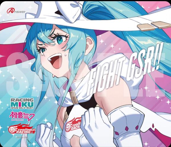 ゲーミングマウスパッド レーシングミク 2024Ver.
