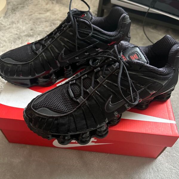 NIKE ナイキ SHOX TL ショックス ブラック women's