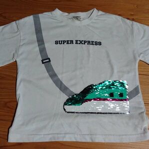 Tシャツ 半袖Tシャツ 新幹線 はやぶさ こまち 120