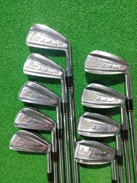 ホンマゴルフ Professional John Shodinan +2 アイアンセット 3~11 9本セット R400