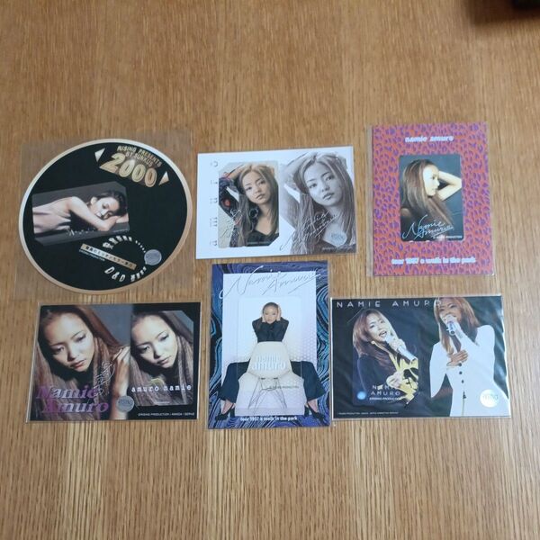 52 安室奈美恵 RISINGPRODUCTION テレホンカード 6枚