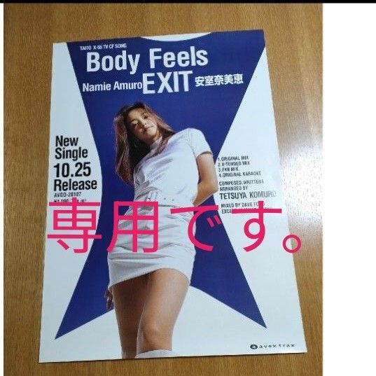 282 安室奈美恵 ポスター 1枚