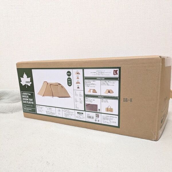 未使用 LOGOS Fes BREEZE 2ROOM TENT DUO PLUS-BC