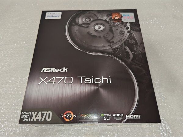美品 ASRock X470 Taichi 最新BIOS更新済み ATXマザーボード X470