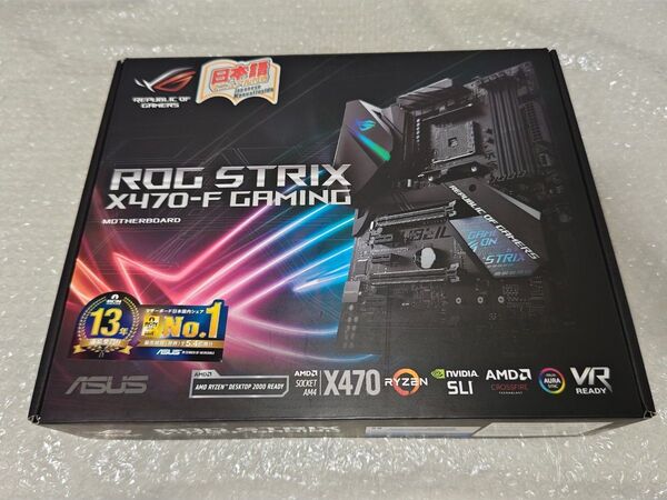 美品 ROG STRIX X470-F GAMING 最新BIOS更新済み ATXマザーボード
