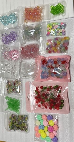 ビーズ詰め合わせ まとめ売り ハンドメイド アクセサリーパーツ