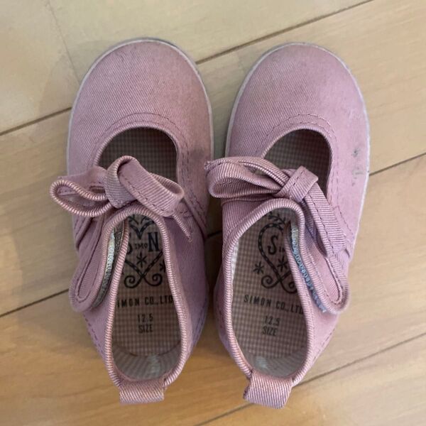 SIMON ベビーシューズ スニーカー size12.5cm ピンク