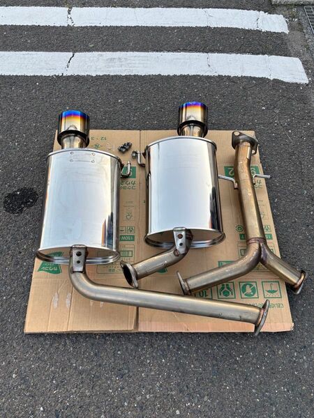 柿本改マフラー DBA-GRX133 マークX「30日までに売れなければアプガレで売ります」