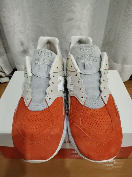 KITH × New Balance 990V2 "Cyclades"キス × ニューバランス 990V2 28cm美品
