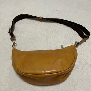 Aniary ショルダーバッグ レザー キャメル