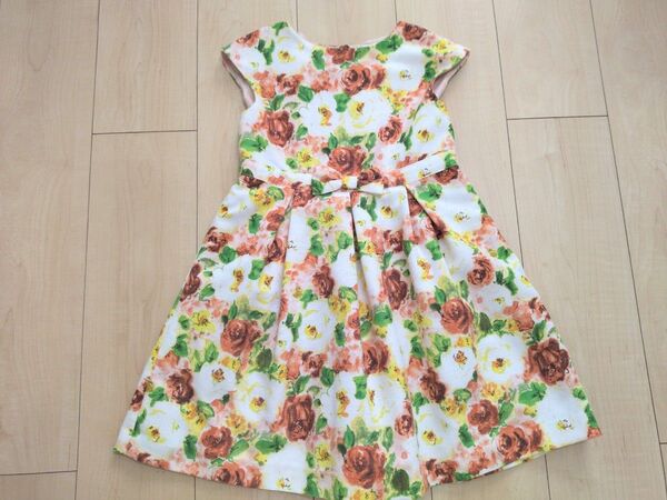 【美品】ROPE PICNIC KIDS 花柄ワンピース 女の子 120cm ロペピクニックキッズ