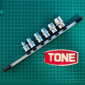 TONE トネ ソケット6点 ホルダー セット 9.5mm 3/8インチ