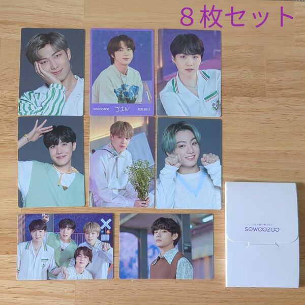 BTS 2021 MUSTER SOW∞Z∞ ソウジュ MINI PHOTO CARD 8枚セット