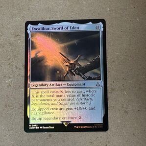 MTG エデンの剣、エクスカリバー Excalibur, Sword of Eden 英語 Foil