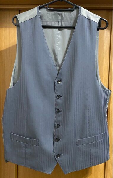 MEN'S TENORAS メンズティノラス オーダースーツ ベストのみ グレー ジレ