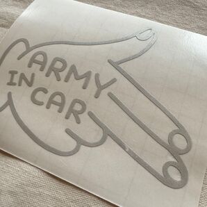 【お試し価格】【反射ステッカー】カーステッカー カーサイン BTS ARMY