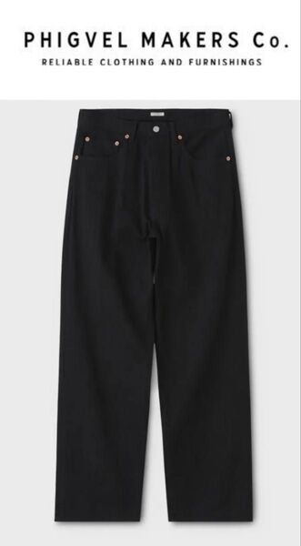 PHIGVEL CLASSIC JEANS 301 WIDE BLACK