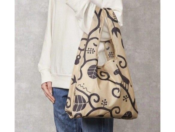 非売品・新品タグ付!To be Happyカルディ・エコバッグ ベージュ