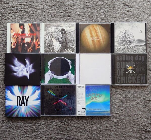 BUMP OF CHICKEN アルバム10枚シングル1枚セット