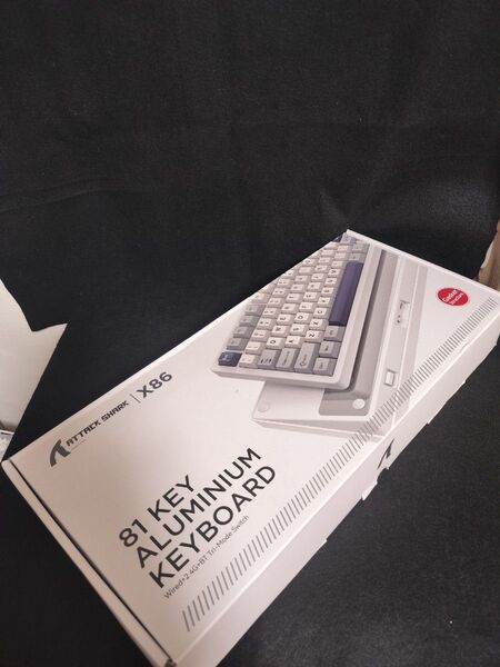 ATTACK SHARK X86 アルミキーボード おまけ付き