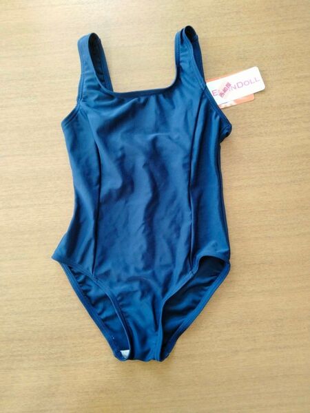水着 紺色 120 未使用 スクール ワンピース水着 女の子 新品 スイミング スイムウェア 学校 プール
