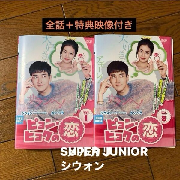 ピョンヒョクの恋 DVD 全話 韓国ドラマ SUPER JUNIOR シウォン/カンソラ