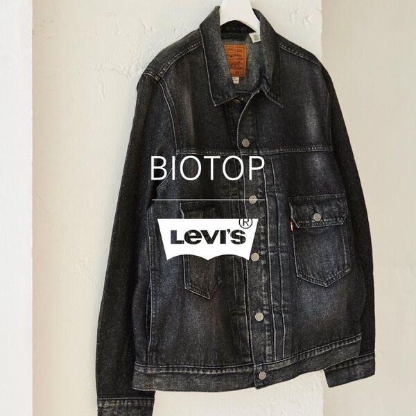 Levi's(R)| BIOTOP TYPE 2 TRUCKER BLK EX
